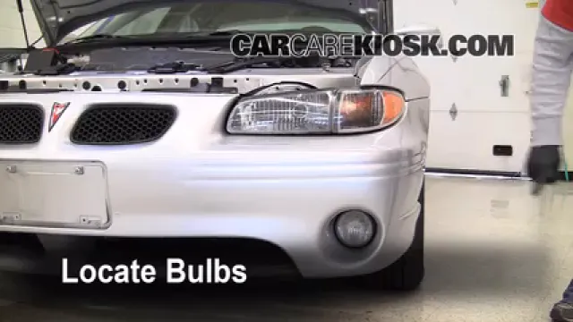 2003 Pontiac Grand Prix GT 3.8L V6 Sedan (4 Door) Éclairage Feux de stationnement